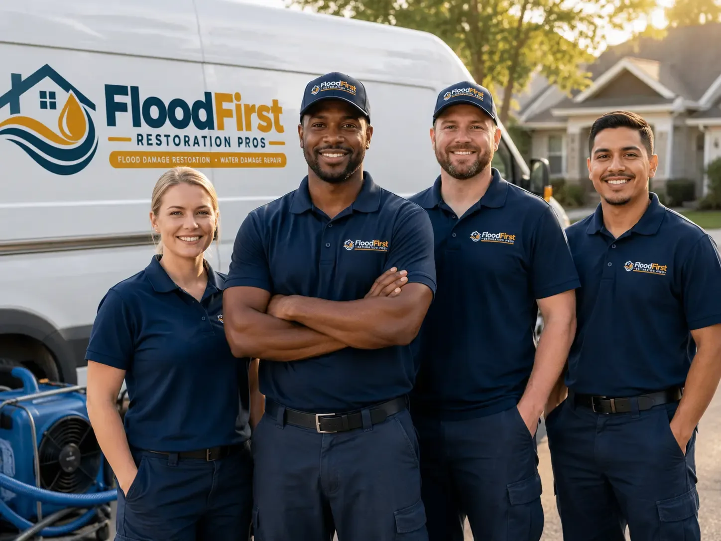 Flood Damage Restoration company in Fordoche, LA